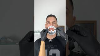 Face tattoo the client loved the result 😳 tattooasmr tattooviral tattooideas tattoo [upl. by Ambrose]