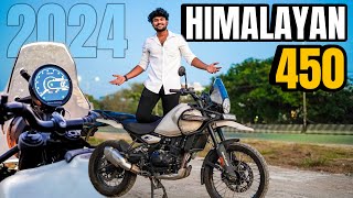 2024 HIMALAYAN 450🔥  Ride Review  Better than ADV 390 😳 Worth buying   UNKNOWNRIDER [upl. by Je436]