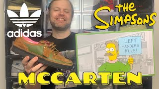 LEFT HANDERS RULE ADIDAS X THE SIMPSONS MCCARTEN quotNED FLANDERSquot REVIEW  ON FEET [upl. by Nandor]