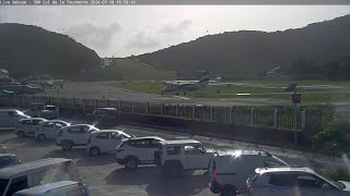 New at St Barth  St Barth Executive with Tecnam P2012 Traveller [upl. by Neumark556]