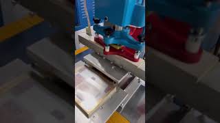 Foot Paddle Operation Radio Frequency PET Banknote Welding and Sealing Machine [upl. by Ramaj]