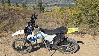 DualSport Ride in Colorado Husqvarna FE501s [upl. by Orwin]