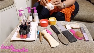 Spa Pedicure  How To Do at Home  Step by Step Tutorial [upl. by Nohsram]