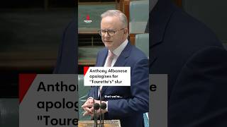 Anthony Albanese apologises for “Tourette’s” slur directed at Angus Taylor in Parliament [upl. by Aivonas]