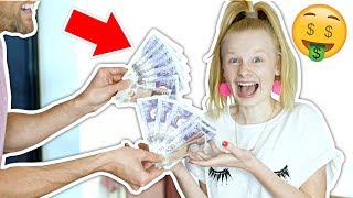 SURPRISING 13 YEAR OLD WITH £250 omg  Family Fizz [upl. by Heise]