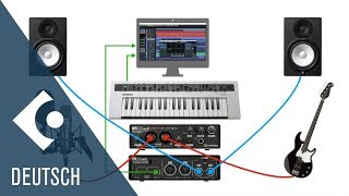 Wie man Audio und MIDI Hardware anschließt  Erste Schritte mit Cubase AI und LE [upl. by Levram278]