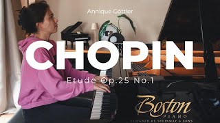 Chopin Etude Op25 No1  Annique Göttler [upl. by Natsirhc]