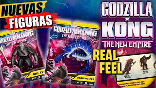 Filtraciones de NUEVAS FIGURAS GODZILLA x KONG  DROWNVIPER ONE EYE y REAL FEEL GODZILLA y KONG [upl. by Hassi]