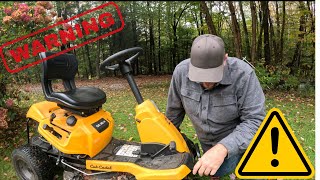 Cub cadet cc30h first season review [upl. by Kiefer615]