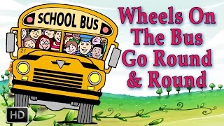 Wheels on the Bus  Nursery Rhymes  Kids Songs  Baby Songs  Animation  Cartoon [upl. by Iram]