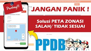 Cara Merubah Titik Koordinat Peta Zonasi PPDB Online [upl. by Isis]