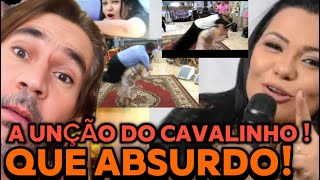 A BIZARRICE DA PASTORA QUE INVENTOU A UNÇÃO DO CAVALINHO PASSOU DOS LIMITES… [upl. by Anaeg434]