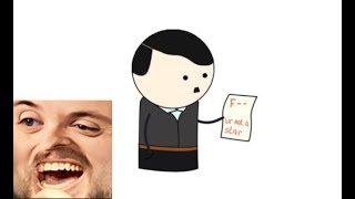 Forsen reacts to Hitler  OverSimplified Part 1 [upl. by Bing765]