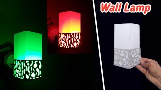 How To Make Wall Hanging Lamp  Wall Decoration Ideas  Diy Wall Decor  Wall Light  Wall Lamp [upl. by Weed549]