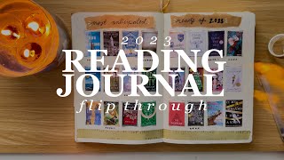 2023 Reading Journal Flip Through [upl. by Katzen]