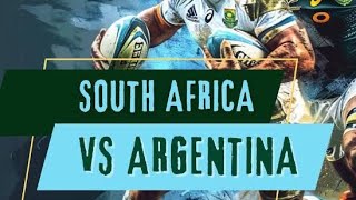 Springboks Vs Argentina 2nd Half 28 September 2024 [upl. by Aissilem507]