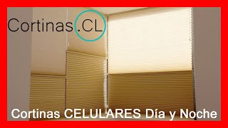 Cortinas Celulares DíaNoche en Cortinascl [upl. by Enitnelav919]