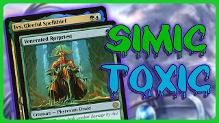 This TOXIC Deck is AMAZING  🟢🔵 Midweek Magic Alchemy MTG Arena [upl. by Mike651]