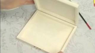 How To Decoupage  How To Decoupage A Box Preparation [upl. by Aicetal]