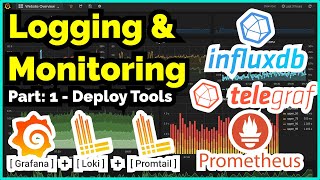 Homelab Monitoring Made Easy  Part 1 Tools Overview  Grafana Prometheus InfluxDB Telegraf [upl. by Wootten]