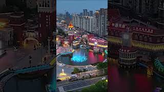 yancheng jiangsu china chinatravel city urban drone [upl. by Nealson]