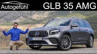 Mercedes GLB 35 AMG FULL REVIEW  performance SUV between GLA and GLC  Autogefühl [upl. by Obocaj472]