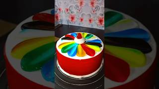 colour cake decorating बच्चों के लिए केक cake decorating ideas short feed virals short [upl. by Jard]