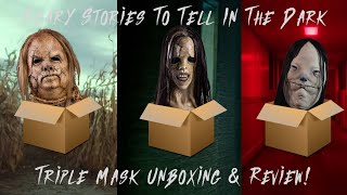 Nightmares Become Real TOTS Scary Stories To Tell In The Dark Masks Unboxing amp Review [upl. by Son]