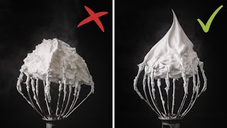 how to make STABLE french meringue [upl. by Trask969]