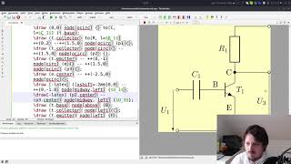 LaTeX Tutorial 14 Drawing Electrical Circuits with LaTeX [upl. by Joiner]