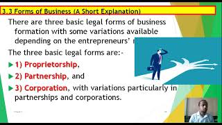 Entrepreneurship Chapter 3 Business Formation በአማርኛ [upl. by Odlawso]