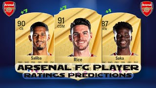 FC 25 Arsenal FC Player Ratings Predictions [upl. by Yttik659]