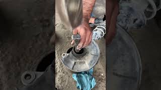 Car front wheel bearing broken and new bearing fittingNew shortYouTube shortViral video [upl. by Perrins]