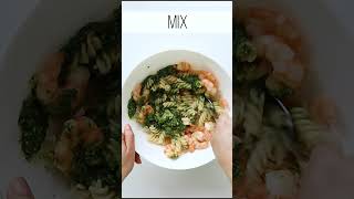 EASY PESTO SHRIMP PASTA [upl. by Ephrayim]