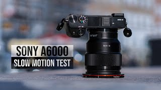 SONY A6000 Slow Motion Test 2022 w Sony 85mm f18 FE Prime Lens [upl. by Alra]