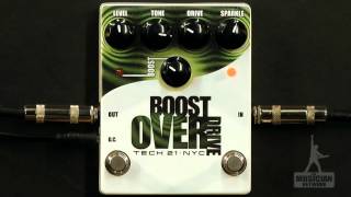 Tech 21 Boost Overdrive w Gibson SG Gear Up [upl. by Rafaelle]