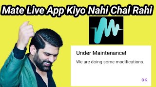 Mate Live App  Moin Chaudhry [upl. by Lory336]