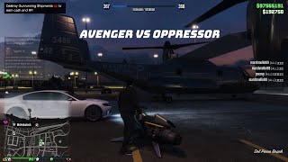 GTA 5 Avenger vs Oppressor [upl. by Elicec]