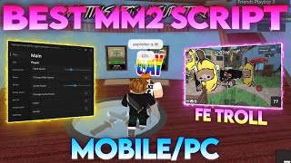 NEW OP Murder Mystery 2 BEST Script  SILENT AIM TRAPALL FE TROLL  MobilePc  PASTEBIN [upl. by Ocker]