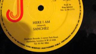 Sanchez  Here I am 12quot ReggaeLovers Rock [upl. by Ahtnamys818]