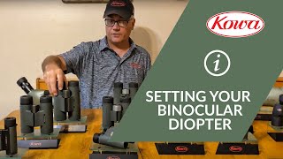 Setting Your Binocular Diopter [upl. by Attenyl]