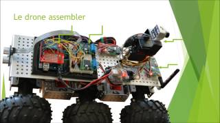 Projet bac STI2D spécialité SIN  drone toutterrain télécommandé [upl. by Thin]