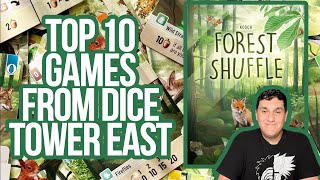 Top 10 Games from Dice Tower East  20  11  Hot Games of 2024 [upl. by Cooperman]