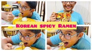 Korean spicy Ramen recipe  You can easily make at home  Ramen Noodles  Bangla Ramen recipe [upl. by Aneeg867]