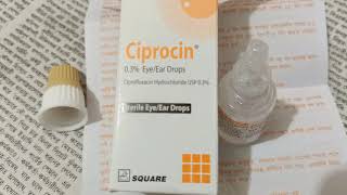 Ciprocin® EyeEar Drops Ciprofloxacin USP 03 Sterile Ciprocin Solution [upl. by Atcliffe]