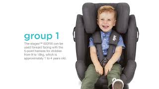 Joie Stages™ ISOFIX Installation Video [upl. by Nylrahs609]