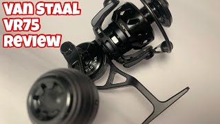 Introducing the New Van Staal Vr75 Spinning Reel unboxing VR50 comparison [upl. by Nadroj880]