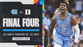 North Carolina vs Duke  Final Four NCAA tournament extended highlights [upl. by Liuqnoj]