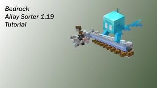 Bedrock Allay Sorter119 [upl. by Burhans171]