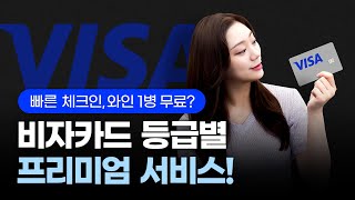 의외로 모르는 VISA 혜택 라운지 무료 호텔 업그레이드  비자VS마스터카드 [upl. by Tower]